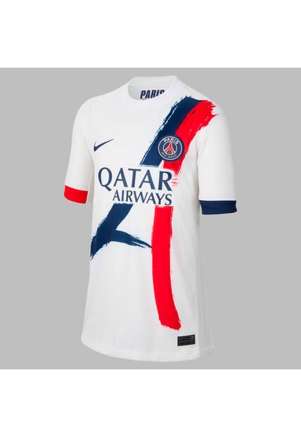 Camiseta Nike Kids PSG Y  Dri-Fit Jsy Ss Stad Aw - Blanco