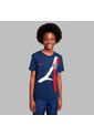 Camiseta Nike Kids Paris Saint-Germain U  Iconic Aw  - Azul de Nike