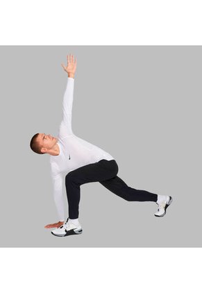 Camiseta Nike Hombre M Np Dri-Fit Tight Top Ls - Blanco