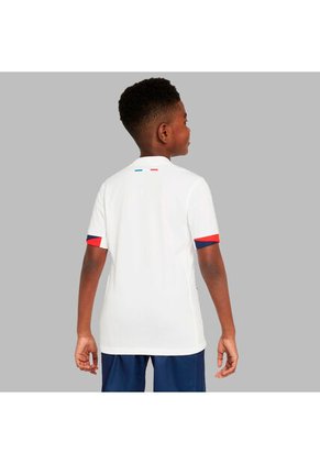 Camiseta Nike Kids PSG Y  Dri-Fit Jsy Ss Stad Aw - Blanco