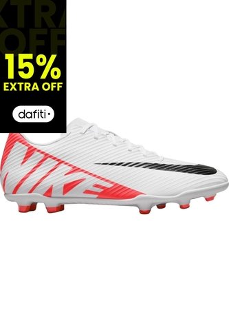 Guayos Nike Vapor 15 Club Fg/Mg-Blanco/Rojo Nike