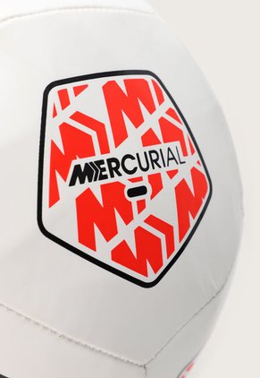 Balón de Fútbol Blanco-Negro-Coral Nike Mercurial Fade