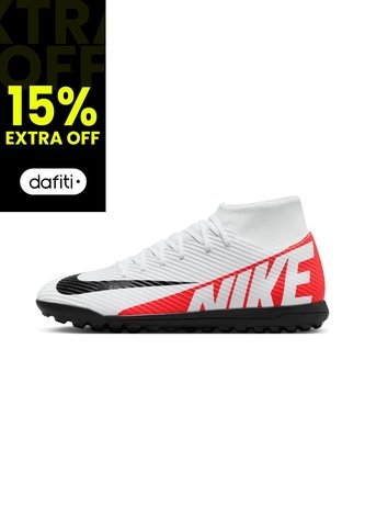 Zapatillas Nike Turf Superfly 9 Club Tf-Blanco/Rojo Nike