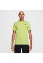 Camiseta Hombre Lifestyle Nike Sportswear Club Amarillo de Nike