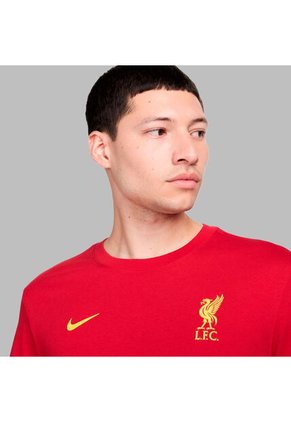 Camiseta Nike Hombre Liverpool FC M Club Essntl - Rojo