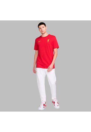 Camiseta Nike Hombre Liverpool FC M Club Essntl - Rojo