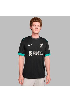 Camiseta Nike Hombre Liverpool Dri-Fit Jsy Ss Stad Aw -Negro
