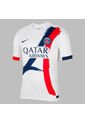 Camiseta Nike Hombre PSG M  Dri-Fit Jsy Ss Stad Aw - Blanco de Nike