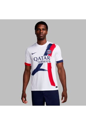 Camiseta Nike Hombre PSG M  Dri-Fit Jsy Ss Stad Aw - Blanco