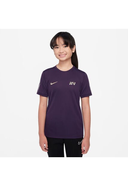 Camiseta Unisex Niño Fútbol Nike Kylian Mbappé Academy Morado