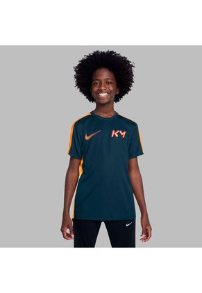 Camiseta Nike Kids K.M K Dri-Fit Academy23 Top Ss - Azul