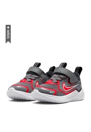 Tenis Nike Cosmic Runner Td Niño-Gris/Rojo