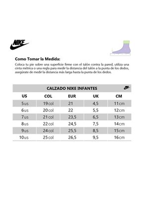 Tenis Nike Cosmic Runner Td Infantes-Rojo/Negro