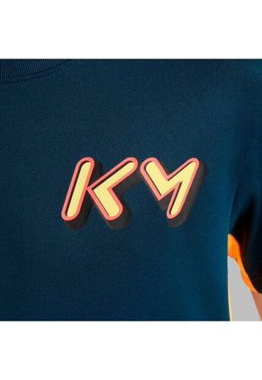 Camiseta Nike Kids K.M K Dri-Fit Academy23 Top Ss - Azul