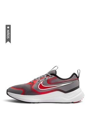 Tenis Nike Cosmic Runner Gs Niño-Gris/Rojo