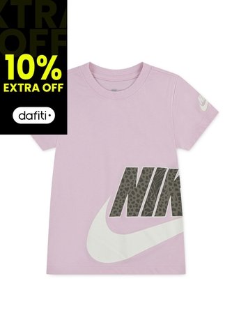 Camiseta Nike Nkg Wild Warmth Graphic Tee Niño-Rosa Nike