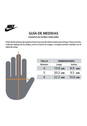 Guantes De Portero Nike Match Jr Niño-Negro