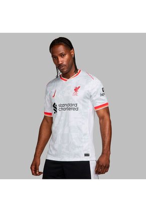 Camiseta Nike Hombre Liverpool FC 3ra 24 Stadium - Blanco