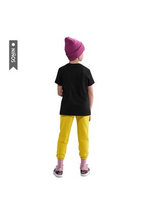 Camiseta Nike Sportwear Graphic Star Fs Niño-Negro