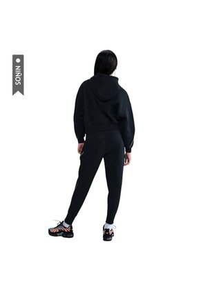 Pantalon Nike Sportswear Club Fleece Niña-Negro