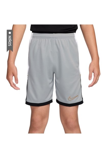 Pantaloneta Nike Academy Niño-Gris