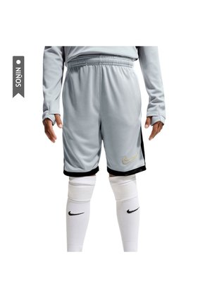 Pantaloneta Nike Academy Niño-Gris
