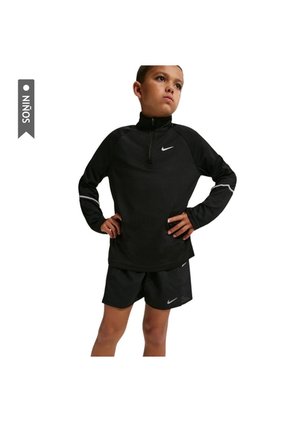 Pantaloneta Nike Miler Niño-Negro
