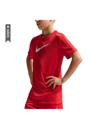 Pantaloneta Nike Trophy23 Niño-Rojo