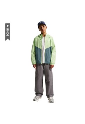 Chaqueta Nike Sportswear Windrunner Niño-Verde