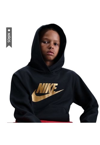 Hoodie Nike Sportswear Club Fleece Niño-Negro Nike