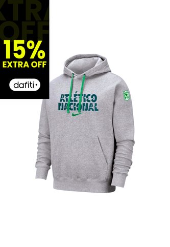 Hoodie Nike An M Club Po Ft Hombre-Gris Nike