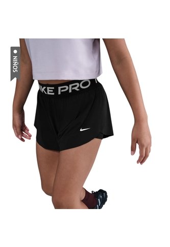 Short Nike Pro Niña-Negro Nike
