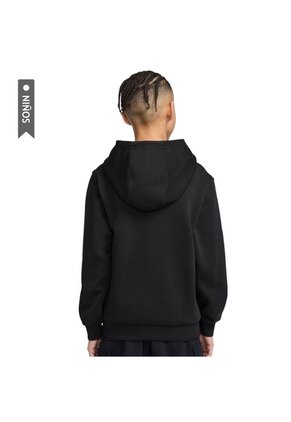 Hoodie Nike Sportswear Club Fleece Niño-Negro