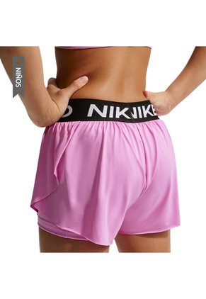 Short Nike Pro Niña-Rosado