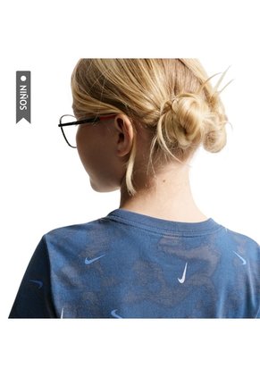 Camiseta Nike Sportswear Niño-Azul