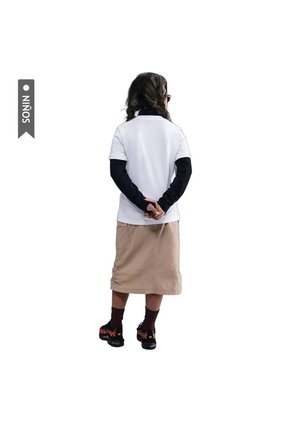 Camiseta Nike Sportsw Tee Photo Animal Niño-Blanco
