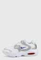 Tenis Lifestyle Blanco-Plateado-Azul Nike Air Max 2X de Nike