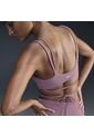Bra Mujer Training Nike Zenvy Strappy Wrap Morado de Nike