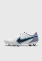 Guayo Blanco-Negro-Celeste Nike Tiempo Legend 9 Academy FG/MG de Nike