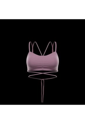 Bra Mujer Training Nike Zenvy Strappy Wrap Morado