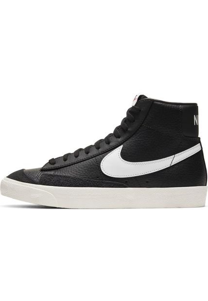 Tenis Hombre Nike Blazer Mid '77 Vintage Negro