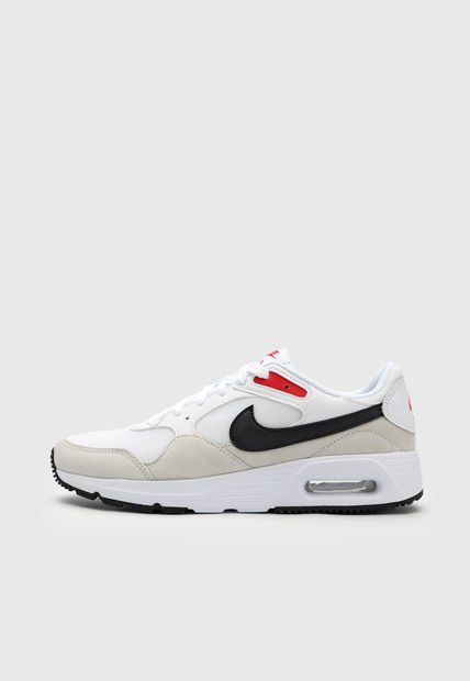 Tenis Lifestyle Blanco-Negro-Rojo Nike Air Max SC