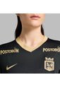 Camiseta Nike Mujer Atlético Nacional 2da 2025-Negro-Dorado de Nike