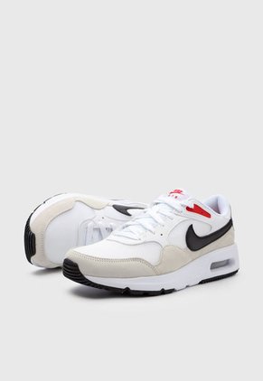 Tenis Lifestyle Blanco-Negro-Rojo Nike Air Max SC
