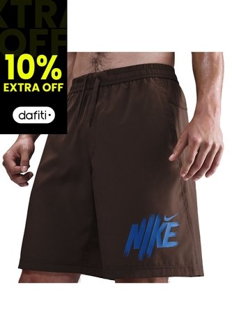 Pantaloneta Nike Df Form 9In Ul Short Gfx Hombre-Marron Nike