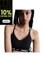 Top Nike Indy Lgt Spt Bra Mujer-Negro de Nike