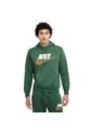 Hoodie Nike Club Brushedback Chenille Futura-Verde de Nike