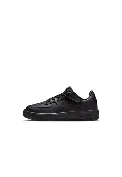 Tenis Unisex Niño Lifestyle Nike Force 1 Low EasyOn Negro