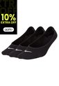 Medias Nike W Nk Everyday Ltwt Foot 3Pr-Negro de Nike