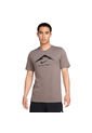 Camiseta Nike Dri Fit Tee Trail Hombre-Café de Nike